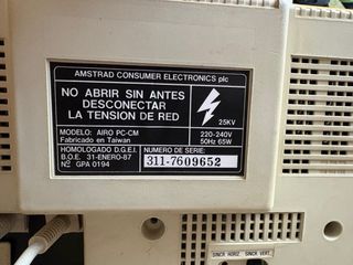 Amstrad PC1640 DD Ordenador Retro Completo