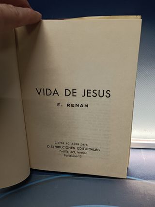 Dos libros, LA SANTA BIBILIA + VIDA DE JESUS