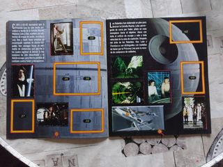 Álbum Cromos Star Wars Guerra de las Galaxias