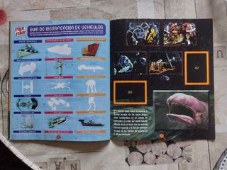 Álbum Cromos Star Wars Guerra de las Galaxias