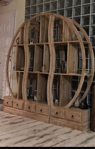 Mueble tallado a mano de Thailandia .