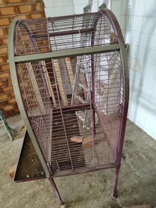 Jaula de loro