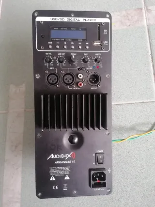 Panel de amplificador para altavoz Audibax