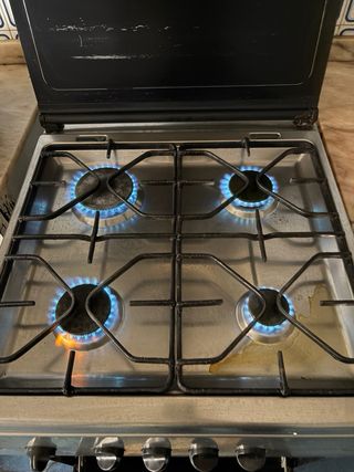 Cocina de gas con horno a gas