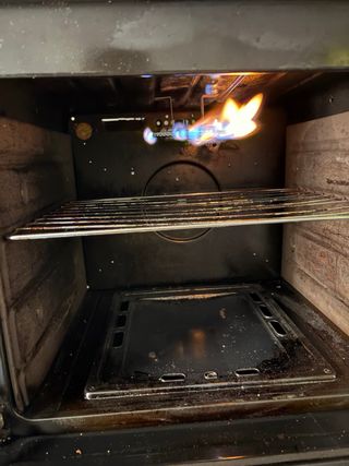 Cocina de gas con horno a gas