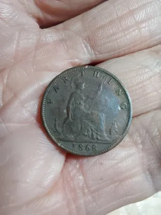 Moneda Antigua Victoria D.C. Brit. Reg.