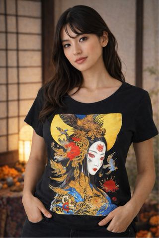 Lote 2 Camisetas: China y Calavera Mexicana