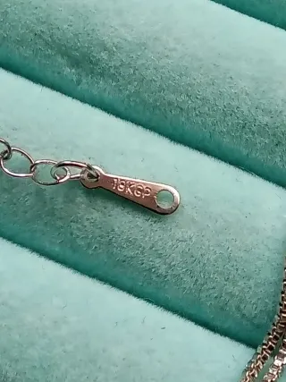 Cadena cuadrada con colgante solitario XXL