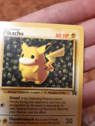 Carta Pokémon Pikachu promo WP1