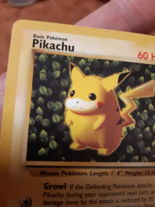 Carta Pokémon Pikachu promo WP1