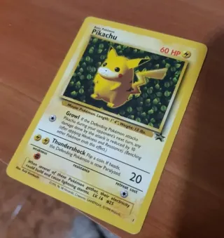 Carta Pokémon Pikachu promo WP1