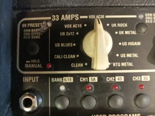 Amplificador de guitarra Vox VT80+