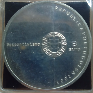 1oz PLATA925 MONEDA DE 8 € PORTUGAL 2003