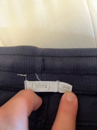 Pantalón corto Sfera Niño Azul oscuro talla 13-14