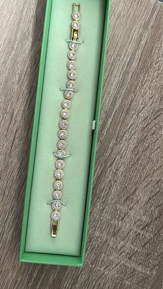 Collar Caja Swarovski Octogonal pulsera Caja Verde