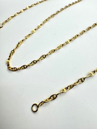CADENA FORZADA DE ORO DE 18K