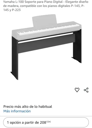 Soporte Piano Digital Yamaha L-100