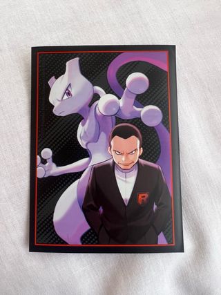 Carta Pokémon Mewtwo EX Rocket 125/098 SAR