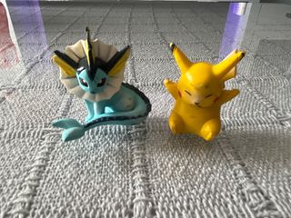 Pokémon Vaporeon + Pikachu
