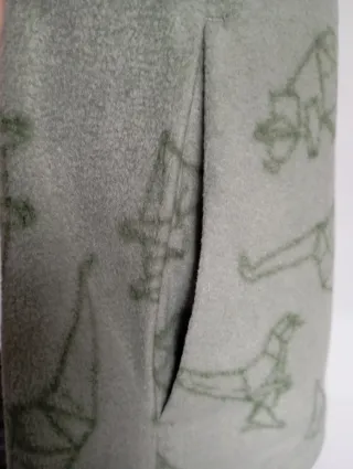 Chaqueta polar dinosaurios talla 14 nueva con etiq