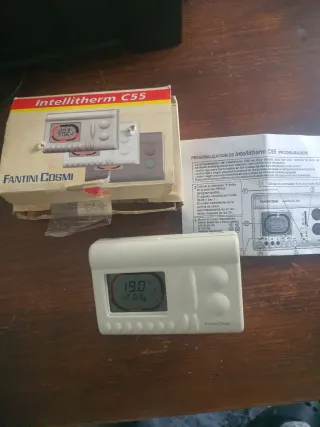 Termostato programable, marca Fantini Cosmi C55.