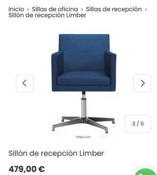 Sillas de oficina, de peluquería,de recepción