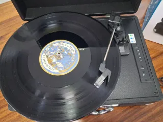 Tocadiscos giradisco portátil maleta Poss