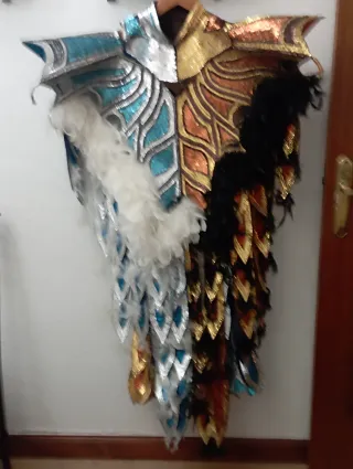 Traje de Carnaval Plumas y Lentejuelas