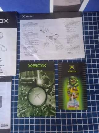 XBOX CLÁSICA MANUALES ORIGINALES 1° GENERACIÓN