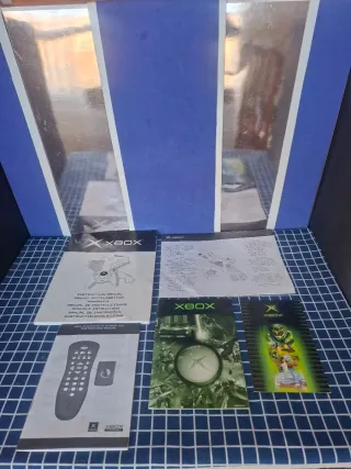 XBOX CLÁSICA MANUALES ORIGINALES 1° GENERACIÓN