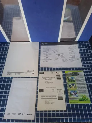 XBOX CLÁSICA MANUALES ORIGINALES 1° GENERACIÓN