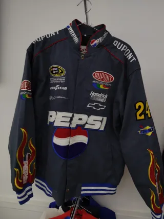 Chaqueta vintage NASCAR Dupont Pepsi