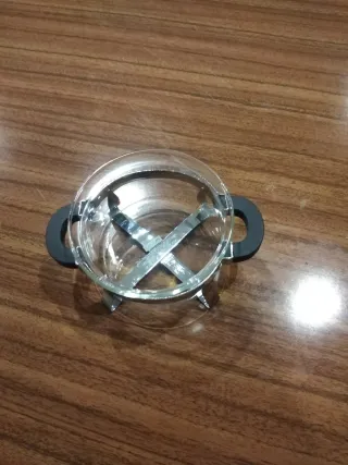 Açucareiro Bodum Vidro e Metal