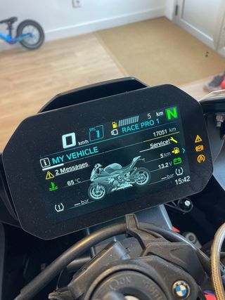 Bmw s1000rr paquete M 2020 circuito