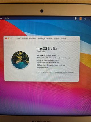 Macbook Air 11” Mid 2013