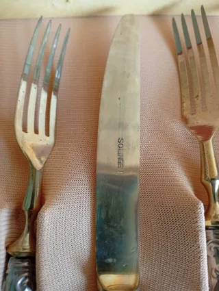 Set posate da dolce vintage Solingen