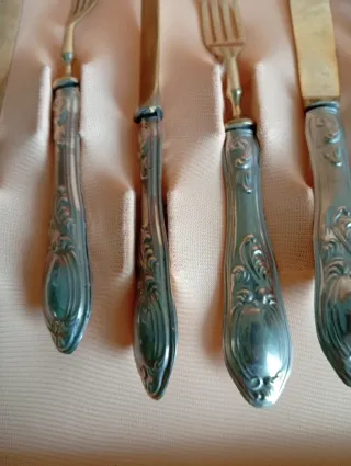 Set posate da dolce vintage Solingen