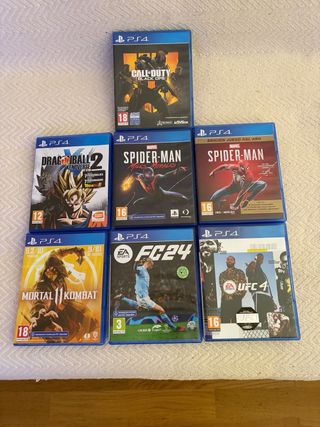 Juegos ps4