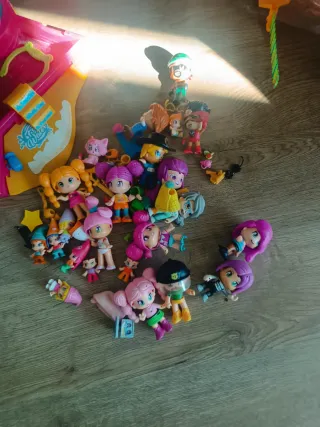 Parque acuático Pin y Pon con figuras