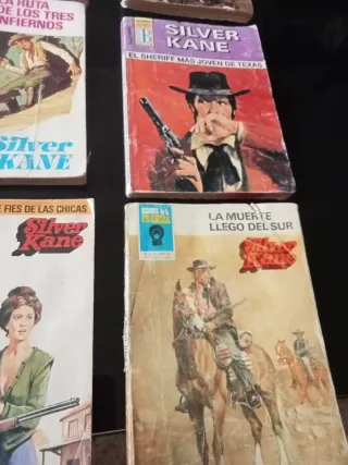 Lote de novelas del oeste antiguas