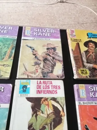 Lote de novelas del oeste antiguas