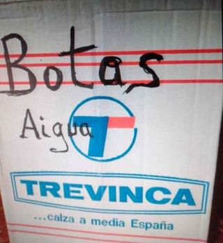 Botas agua nuevas tacón 38