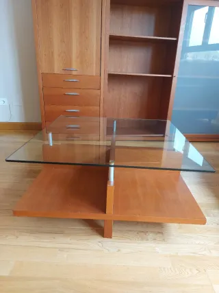 Mueble de salón, mesa televisión y mesa de centro