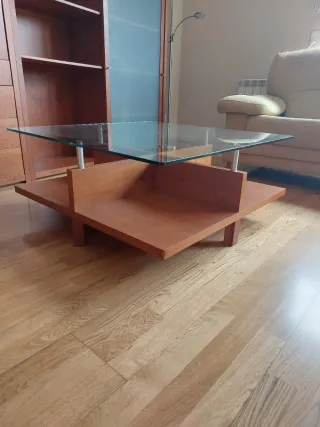 Mueble de salón, mesa televisión y mesa de centro