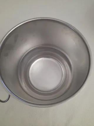 Balde de gelo inox com pegas