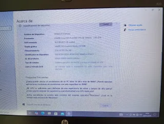 Pc portátil HP Elitebook 820 G1 con Windows 10