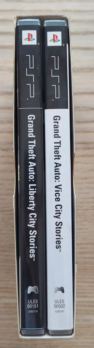 GTA Pack Doble Rockstar Games PSP Esp Como nuevo