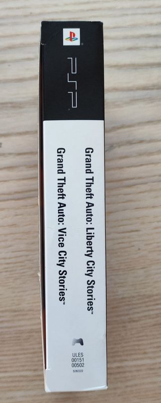 GTA Pack Doble Rockstar Games PSP Esp Como nuevo