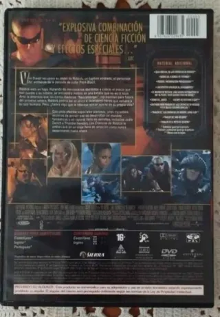 DVD de Las Crónicas de Riddick