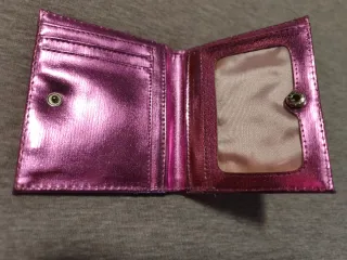 Cartera Betty Boop Glitter Rosa - Nueva con etique